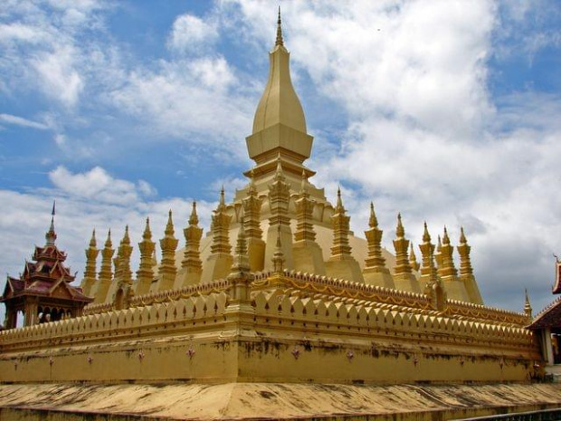 Pha That Luang (Wielka Stupa) w Vientiane