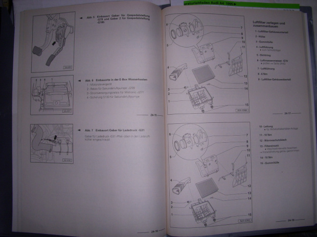 Repleitf AUDI A4 Motronic Einsprit.... .00...4