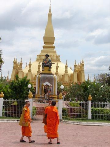 Pha That Luang (Wielka Stupa) w Vientiane