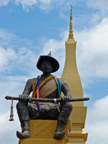 Pha That Luang (Wielka Stupa) w Vientiane