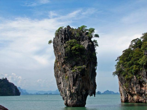 "wyspa Jamesa Bonda", Zatoka Phang Nga