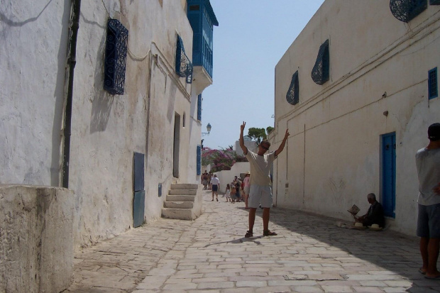 Tunezja.
Sidi Bou Said.