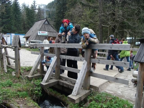 Pawełek i Jasio w Krakowie i Tatrach-maj 2008 z Agatką i Adasiem