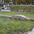 odkryte fundamenty Synagogi i Domu Przedpogrzebowego #Cmentarz