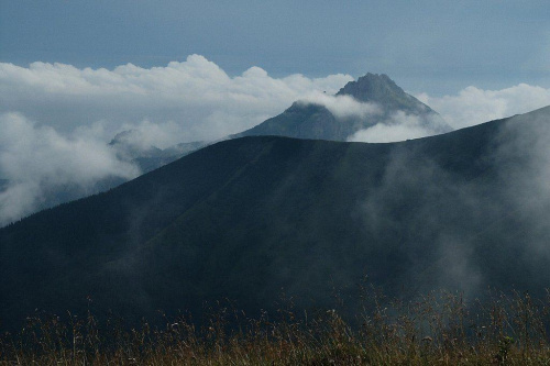 ...a Wielki Rozsutec drze chmury #góry #mountain #Fatra #Velky #Rozsutec