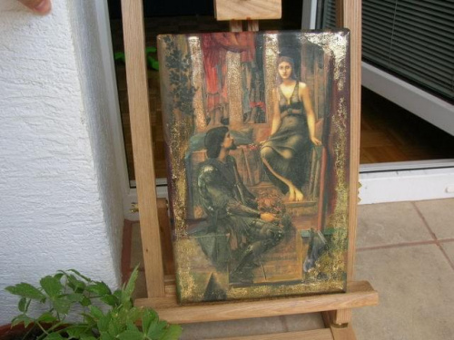 Obraz na płótnie "Dama i Król" - cena 45 zł