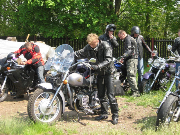 Wolsztyn zlot motocyklowy 3-4 maj 08r. SAKNSEN we Wolsztynie