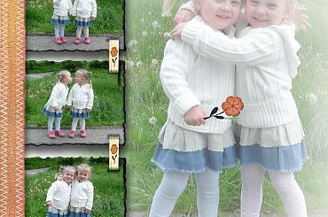 Sandra i Roksanka na spacerku. #SandraIRoksana #NaSpacerzeIWDomuPrzyZabawieWDom