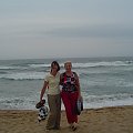Nad Oceanem Indyjskim z małżonką Prezesa Anią ; Indian Ocean RPA