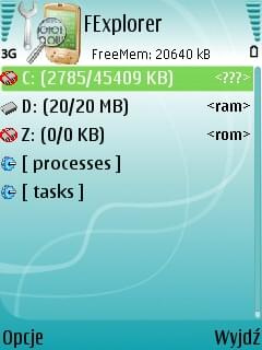 free ram in nokia nseries model 73