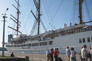 Sea Cloud II #SeaCloud #żaglowiec #statek #port #morze #Gdynia