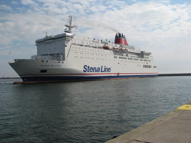 Stena Baltica, Gdynia #StenaBaltica #Gdynia #prom #port #morze