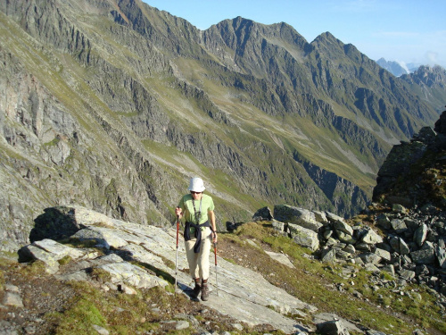 droga na Habicht 3277 m n.p.m #alpy #góry #tyrol