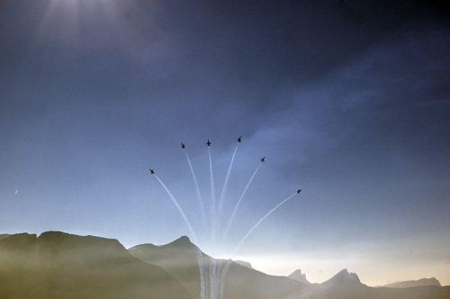 Patrouille Suisse -
Axalp 2007 by deoc