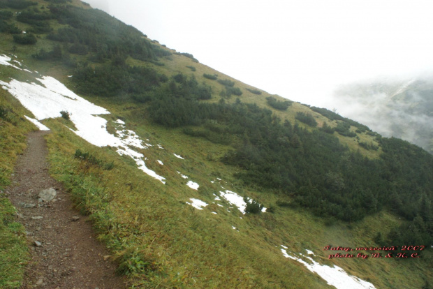 ejscie z Niskiej Przełęczy (tatry Bielskie, słowacja), 2007.10.12