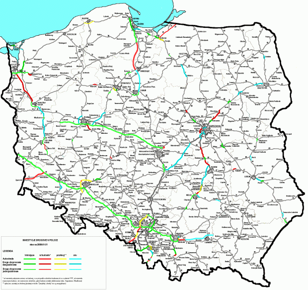 #mapa #droga #polska