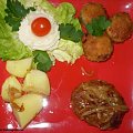 Kotlety wieprzowe Gyros.Przepisy na : http://www.kulinaria.foody.pl/ , http://www.kuron.com.pl/ i http://kulinaria.uwrocie.info #kotlety #mielone #gyros #obiad #jedzenie #DrugieDanie #gotowanie #PrzepisyKulinarne #kulinaria
