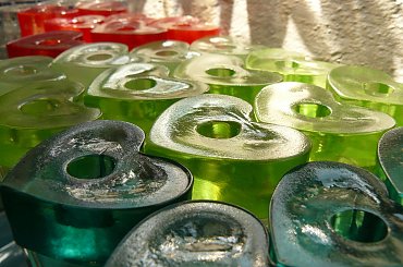 Sklep ze szkłem #bornholm #dania #sklep #szkło #szkłem #fabryka #wytwórnia