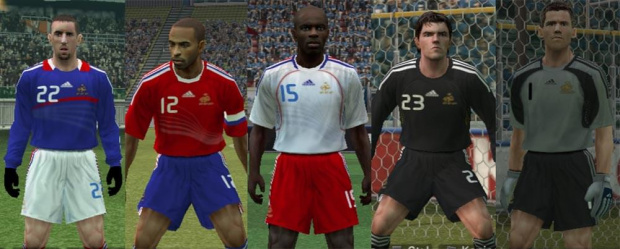 #france #francja #ProEvo6 #pes6 #kits