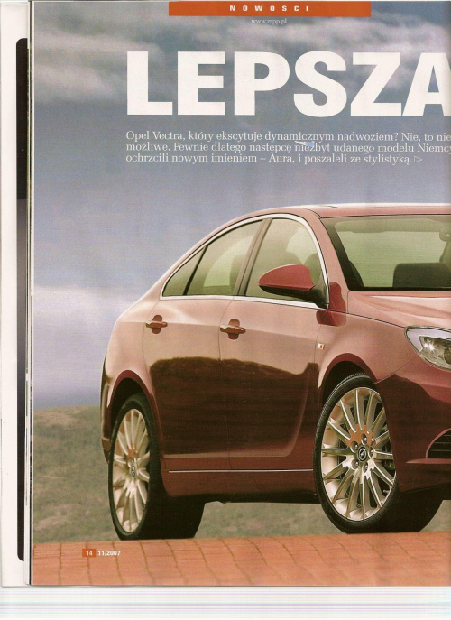 Nowy Opel Vectra - Aura #VectraAuraOpel