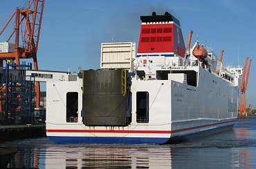 Stena Nordica #StenaNordica #statek #prom #Gdynia #port #morze