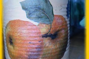 Pojemnik na długopisy #decoupage #dekoracje #rękodzieło #upominki