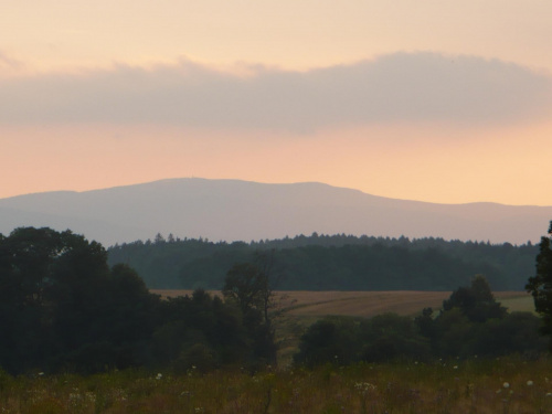 SŁAWNIOWICE (Opolskie) - panorama Gór Złotych (Rychlebske hory) #GóryZłote #RychlebskeHory #Sławniowice #Sudety