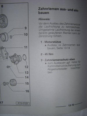 Repleitf AUDI Motor AJQ mech 98 ... 3