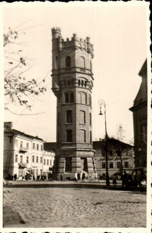 Wieża Ciśnień - czasy okupacji niemieckiej 1941 r.