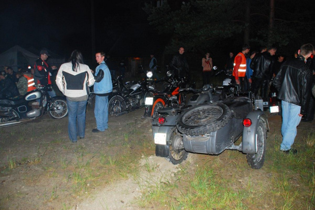 I RAJD NOCNY MOTOCYKLI ZABYTKOWYCH Kresy 2008