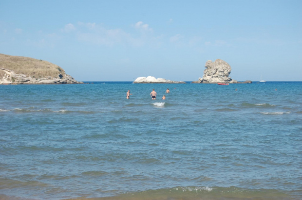 plaża na półwyspie gargano