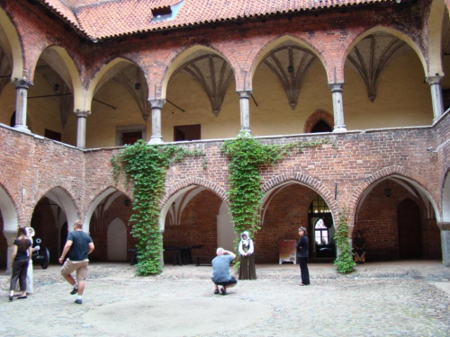 Na zamku biskupim w Lidzbarku Warmińskim.