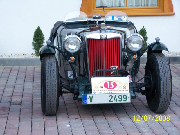 MG TC Sport #PojazdZabytkowy #RajdBeskidzki