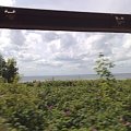 01.07.2008 wtorek --> dzień trzeci cudownych wakacji. Pociągiem w drodze na Hel -> z okna widać morze :)) #HelPociągMorze