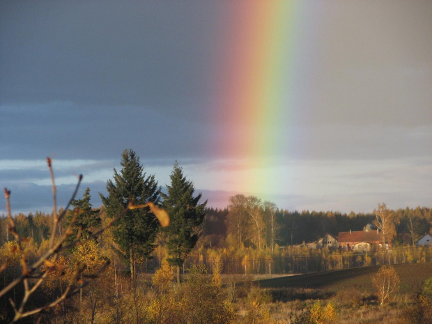 Tęcza #Tęcza #natura