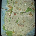 Plan Dolnego Manhattanu. #NowyJork #NYC #StrefaZero #WorldTradeCenter