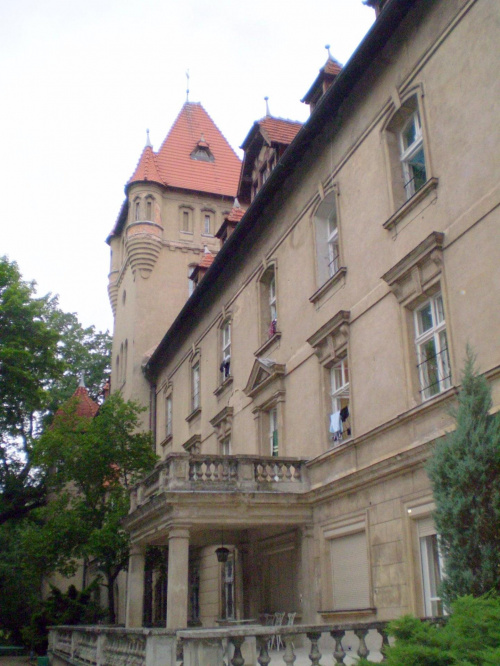 Zamek w Osiecznej .