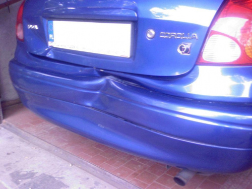 Toyota Corolla E11 uszkodzenie