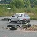 Kręciołek w Dobczycach 30.09.07 Załoga Wójcik/ Szelerewicz fiat CC 700 :)