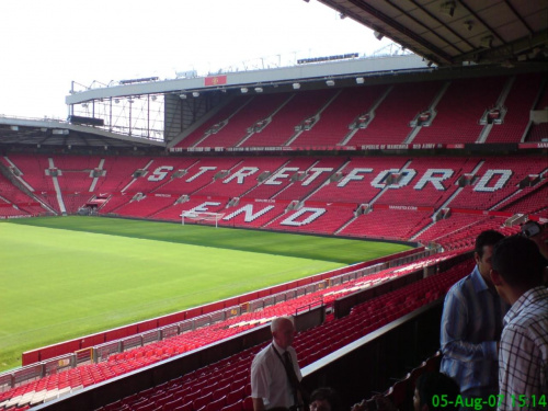 Anglia 2007 - stadion mencesteru.