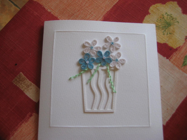 quilling card #quilling #karki