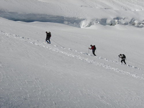 Podejście na Allalin #wakacje #góry #Alpy #lodowiec #treking #Szwajcaria #Allalin