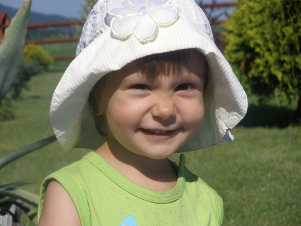 Małgosia, wakacje 2008