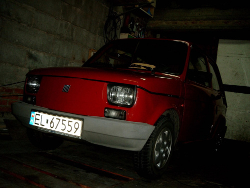 Fiat 126 Maluch 1998r. 42tys kilometrów przebiegu :) #Fiat #maluch #kaszel #czerwony #bob #bobek #maluszek