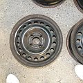 felgi stalowe Opel Astra F, 4x100 ET49, 5,5jx15, jedna oryginał GM, jedna Daewoo, dwa zamienniki - 150zł