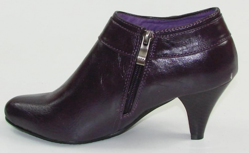 kozaczki fioletowawe zapinane 11 10 08 XL 9364