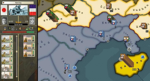 ofensywa zaczęła się załamywać już 21.X.1943 pod Nanning - nie doceniono znaczenia ilości wrogich dywizji