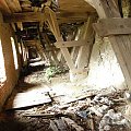 Mstyczów - wnętrze zniszczonej cegielni #Mstyczów #Cegielnia #Fabryka