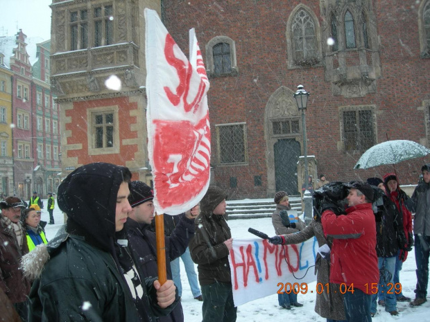 Wrocław 04/01/2008
Marsz poparcia dla Izraela