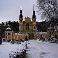 Świętolipska bazylika pw. Nawiedzenia NM Panny jeden z najważniejszych zabytków baroku w północnej Polsce. #zima